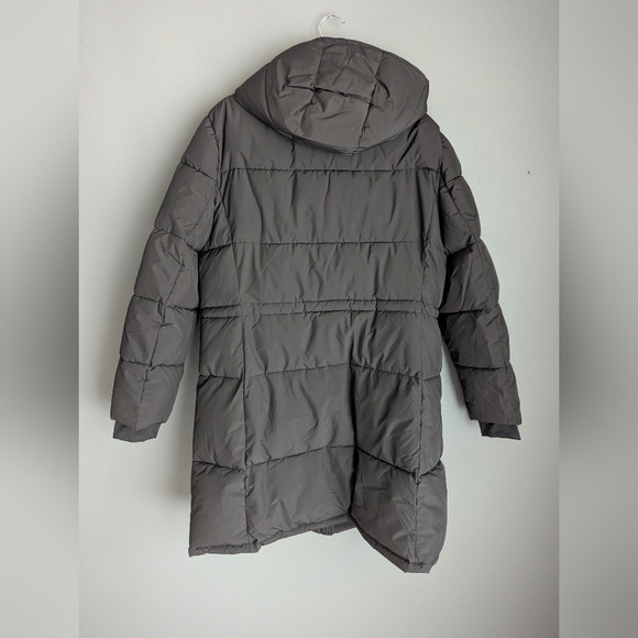 DKNY Black Puffer Jacket Women's Size XXL. Winter Puffer Coat With Hood. - Picture 9 of 9